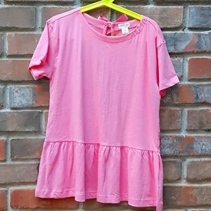 Short sleeve girls top